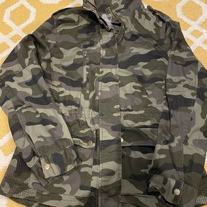 Camo utility jacket